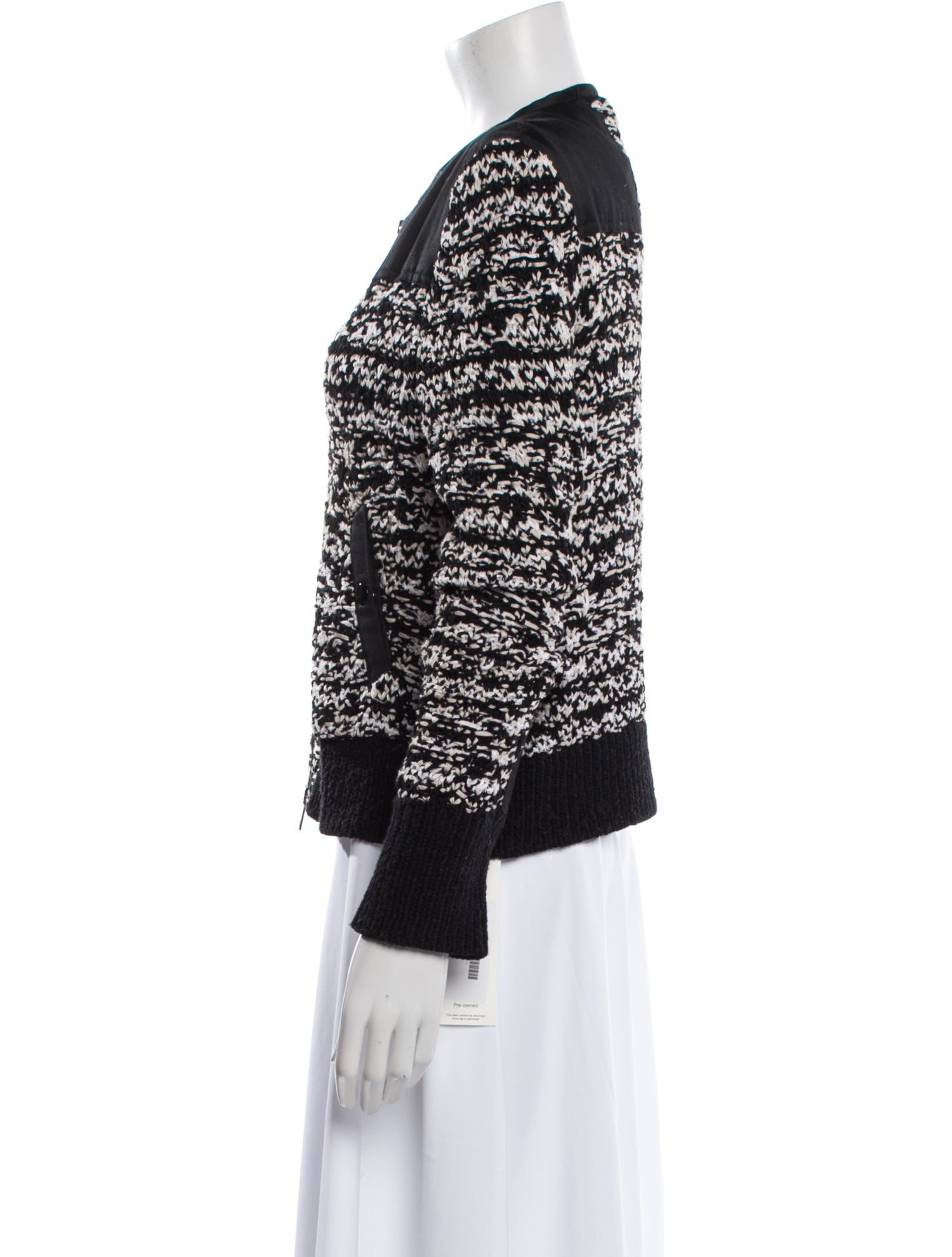 Rag & Bone Tweed Pattern Evening Jacket