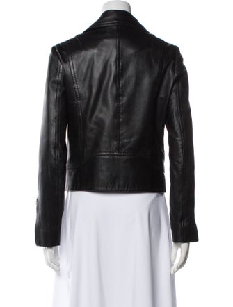 Rag & Bone Lamb Leather Biker Jacket