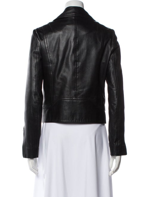 Rag & Bone Lamb Leather Biker Jacket