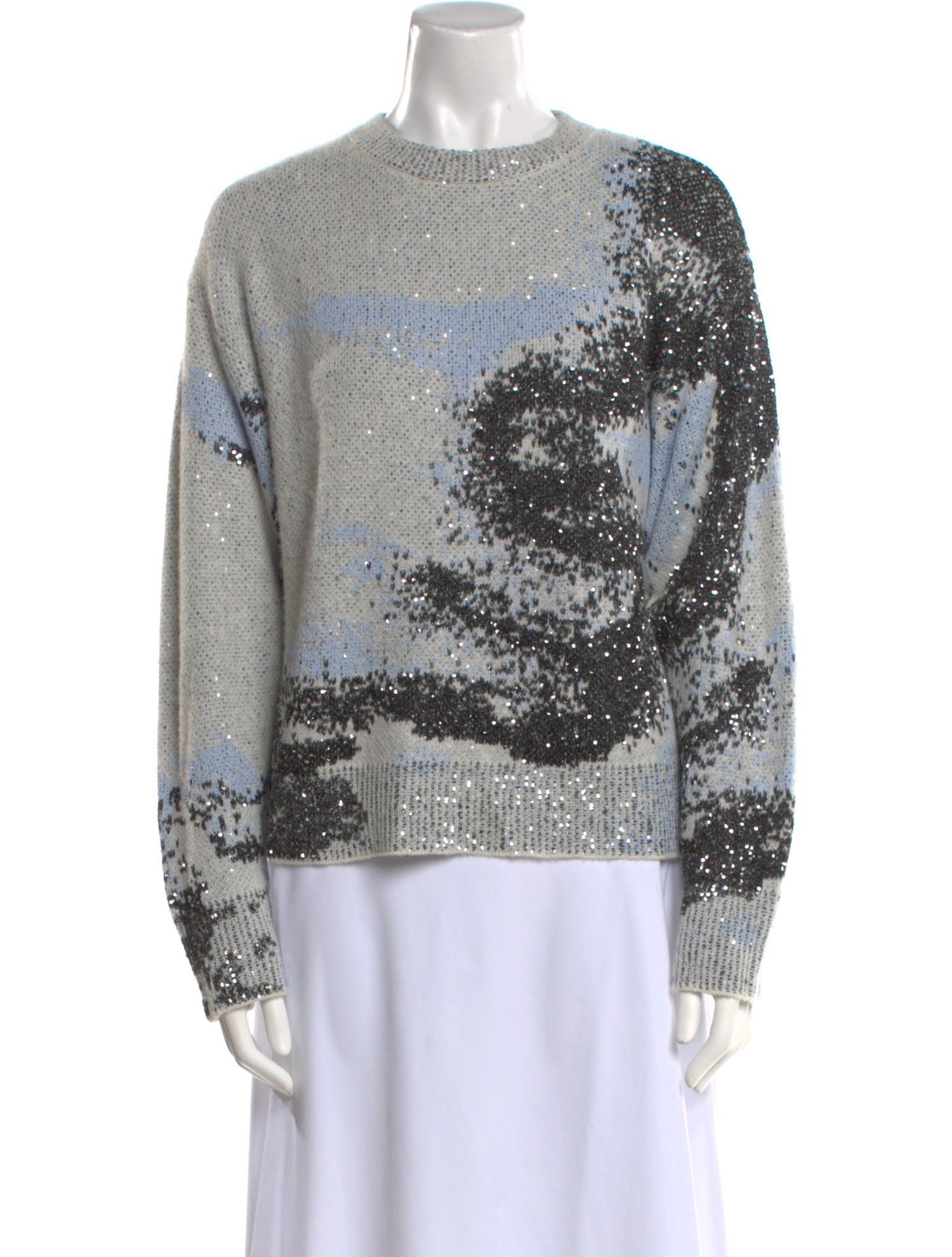 Rag & Bone Printed Mock Neck Sweater