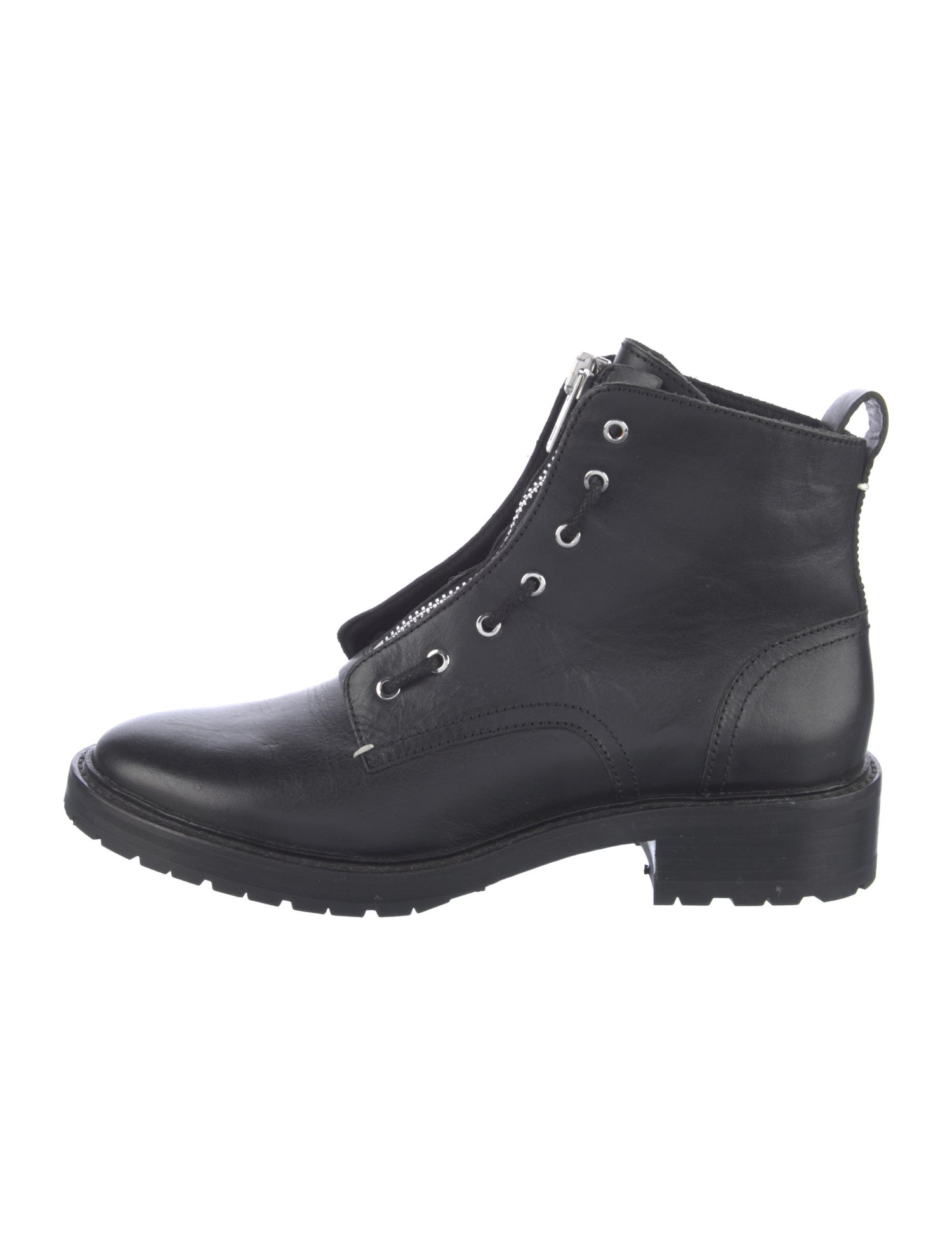 Rag & Bone Leather Combat Boots