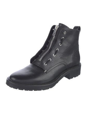 Rag & Bone Leather Combat Boots