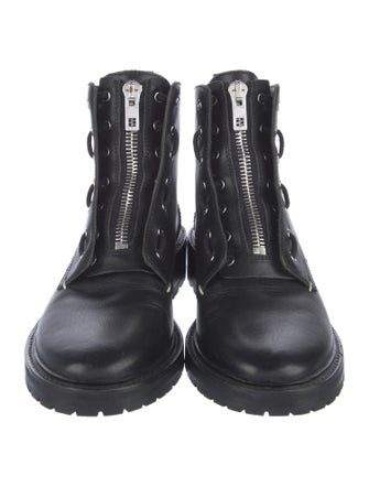 Rag & Bone Leather Combat Boots