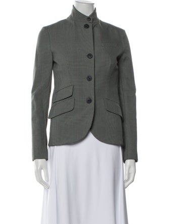 Rag & Bone Plaid Print Blazer