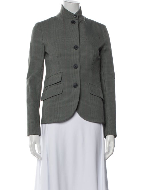 Rag & Bone Plaid Print Blazer