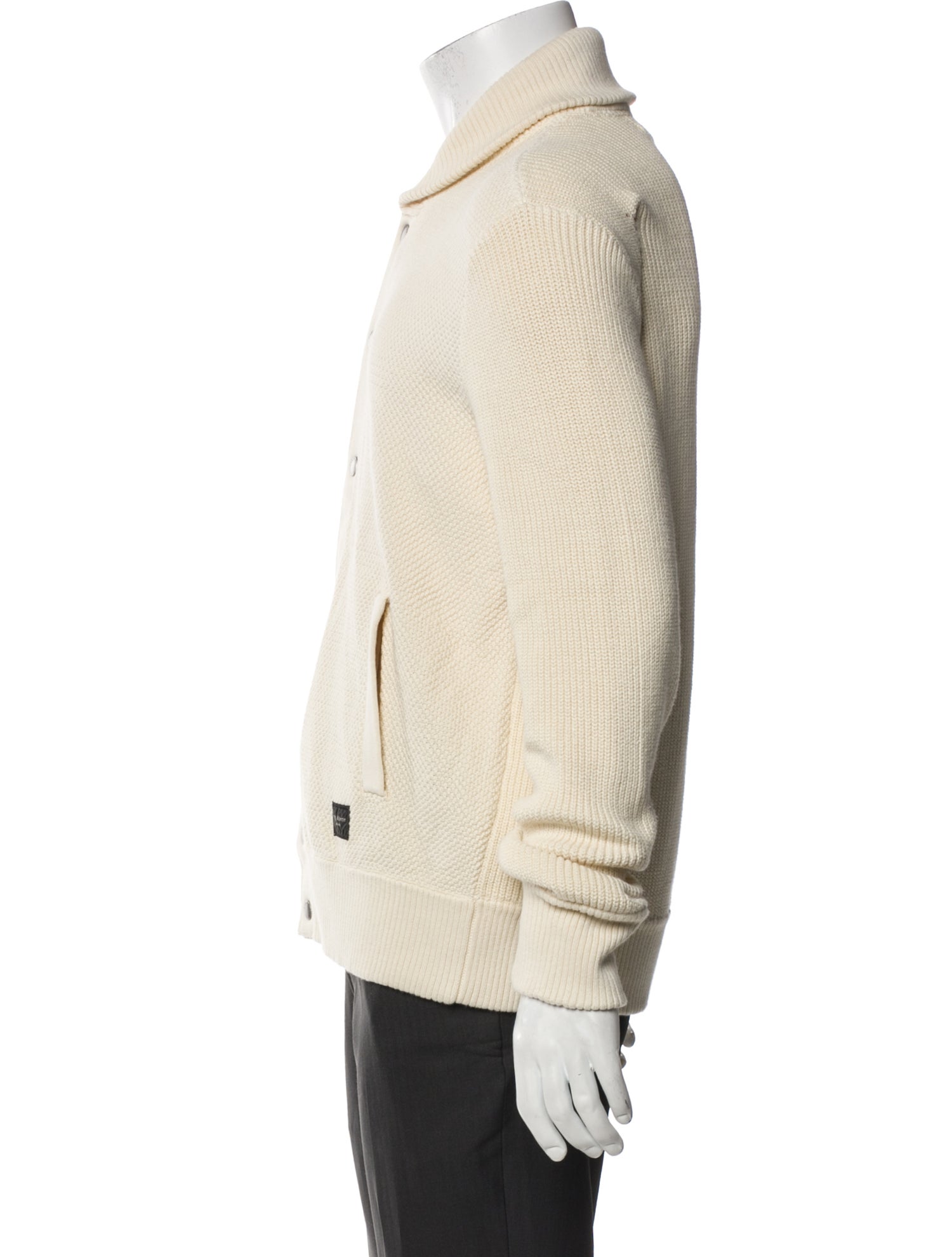 Rag & Bone Mock Neck Long Sleeve Cardigan