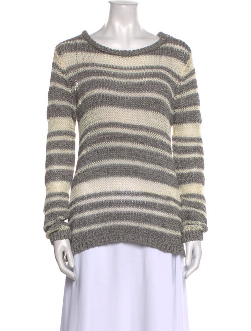 Rag & Bone Striped Scoop Neck Sweater