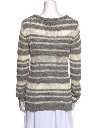 Rag & Bone Striped Scoop Neck Sweater