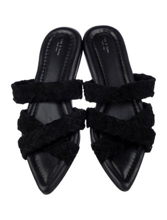 Rag & Bone Leather Slides