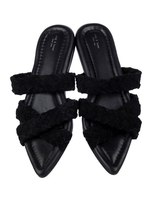 Rag & Bone Leather Slides