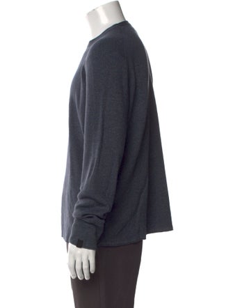 Rag & Bone Crew Neck Long Sleeve Polo Sweater