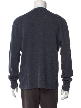 Rag & Bone Crew Neck Long Sleeve Polo Sweater