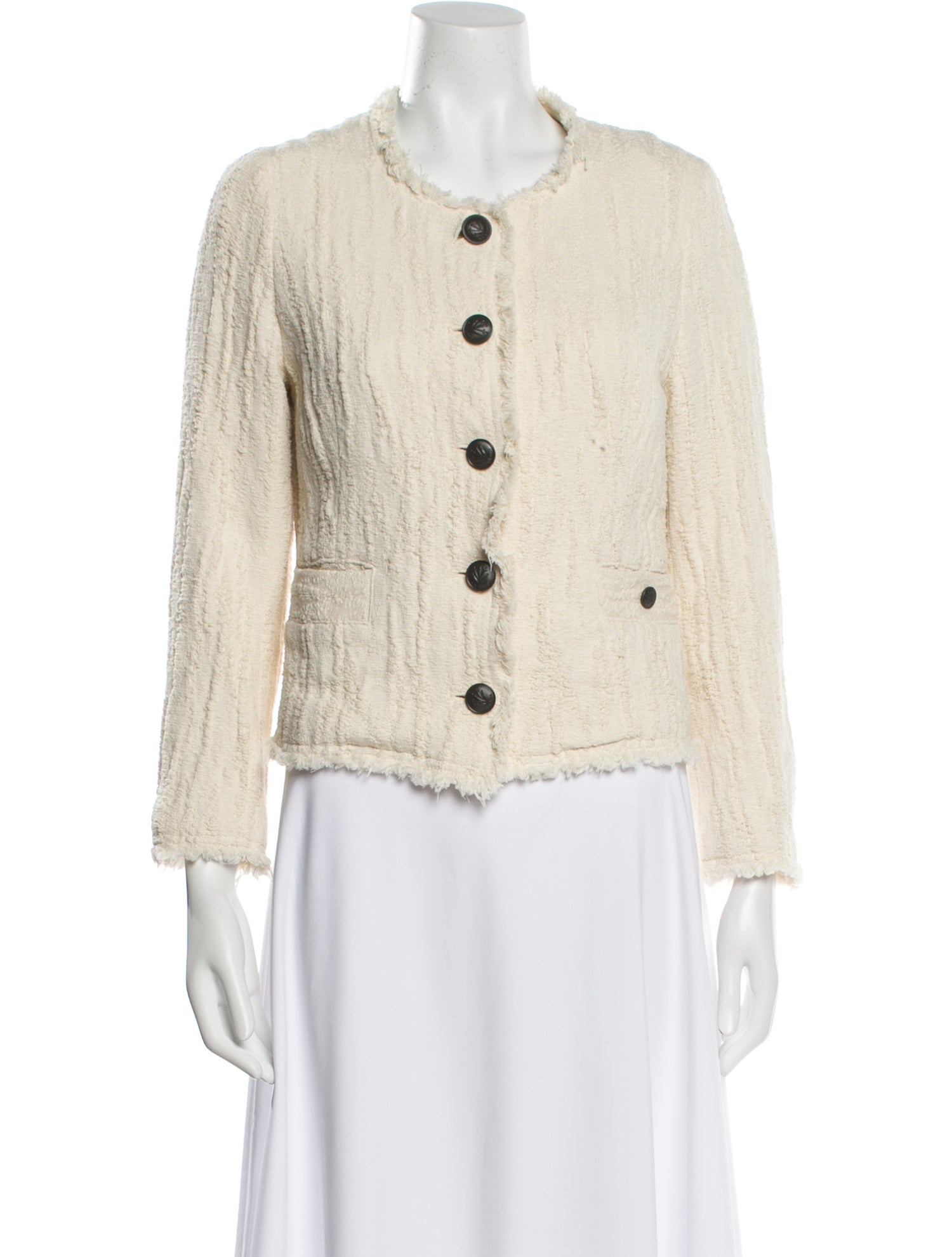 Rag & Bone Tweed Pattern Evening Jacket