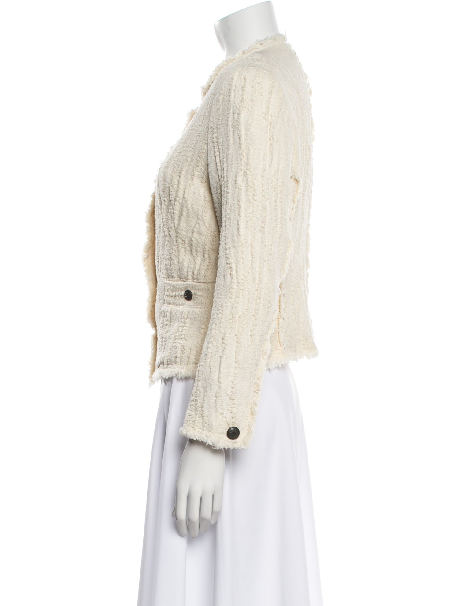 Rag & Bone Tweed Pattern Evening Jacket