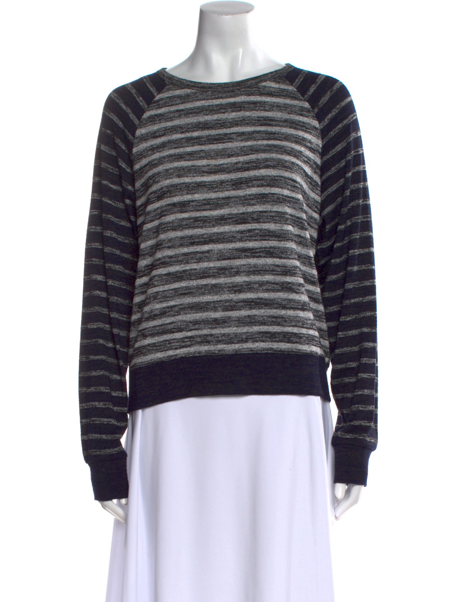 Rag & Bone Striped Crew Neck Sweater