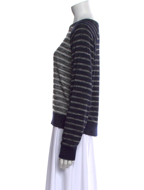 Rag & Bone Striped Crew Neck Sweater