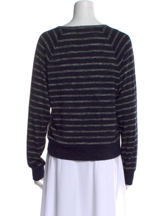 Rag & Bone Striped Crew Neck Sweater