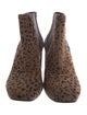 Rag & Bone Suede Animal Print Chelsea Boots