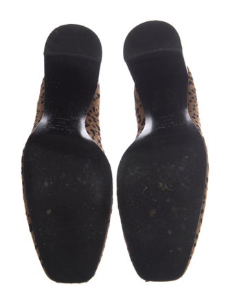 Rag & Bone Suede Animal Print Chelsea Boots