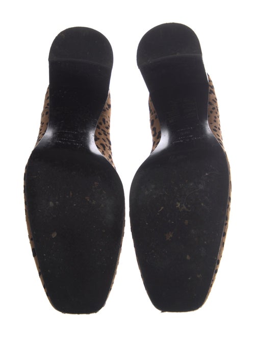 Rag & Bone Suede Animal Print Chelsea Boots