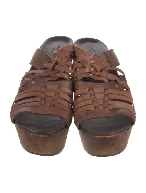 Rag & Bone Leather Slides