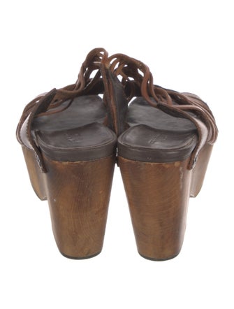 Rag & Bone Leather Slides