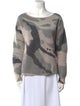 Rag & Bone Merino Wool Printed Sweater