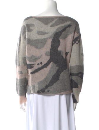 Rag & Bone Merino Wool Printed Sweater