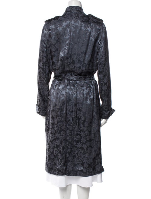 Rag & Bone Floral Print Trench Coat