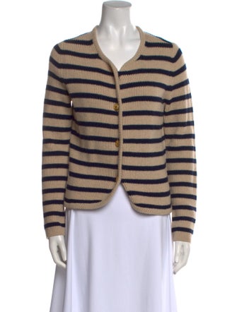 Rag & Bone Striped V-Neck Sweater