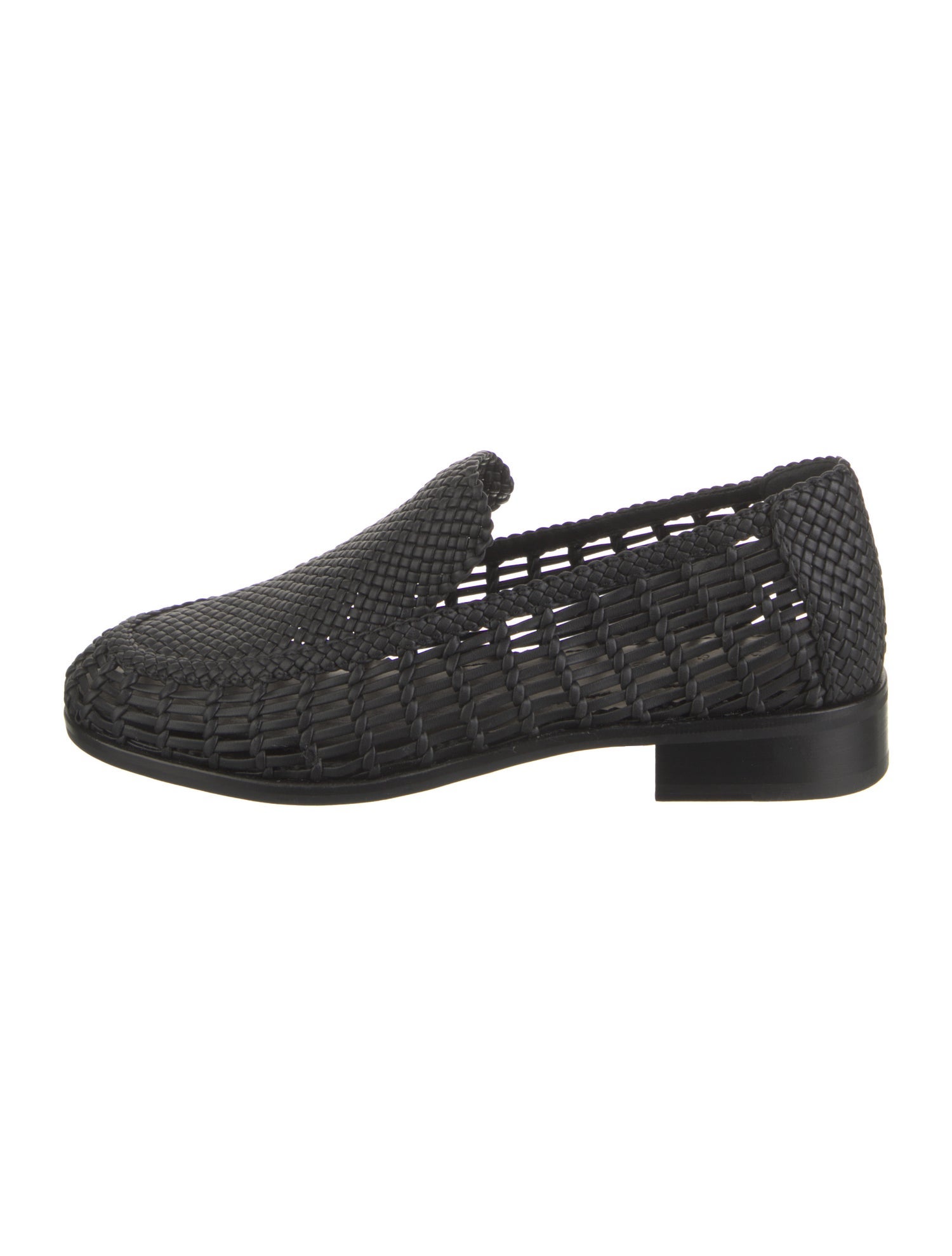 Rag & Bone Leather Lace Pattern Loafers