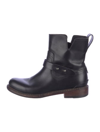 Rag & Bone Leather Moto Boots