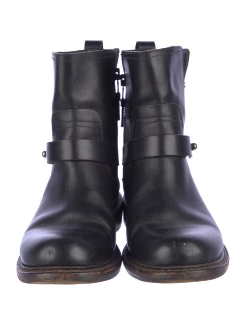 Rag & Bone Leather Moto Boots