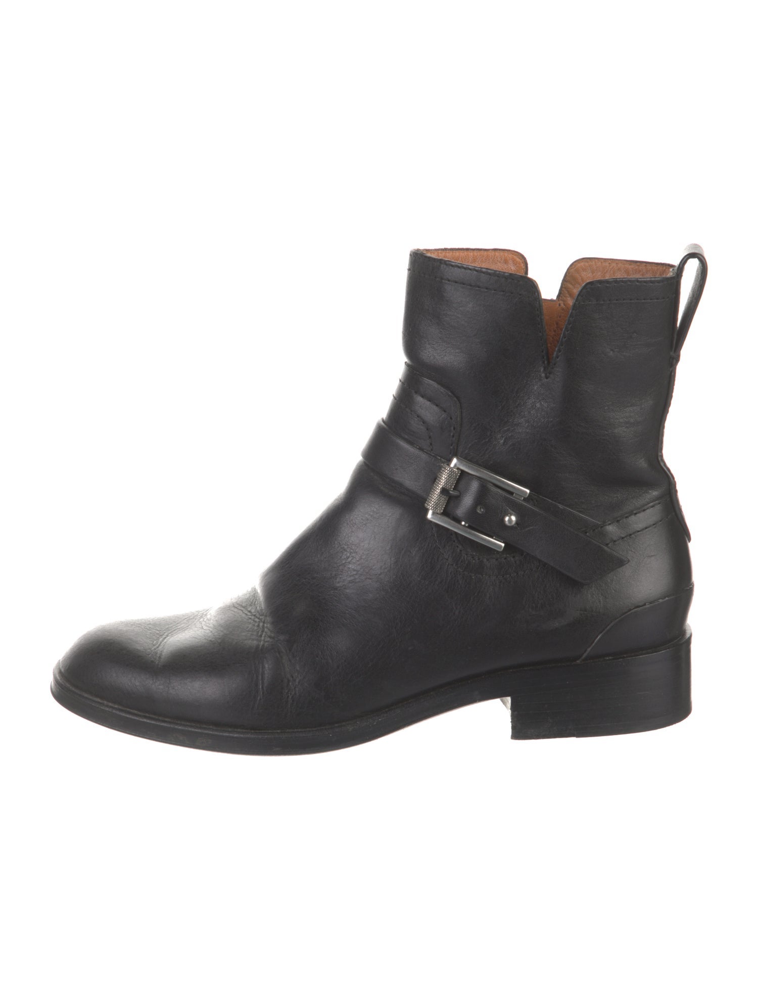 Rag & Bone Leather Moto Boots