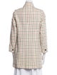 Rag & Bone Virgin Wool Plaid Print Peacoat