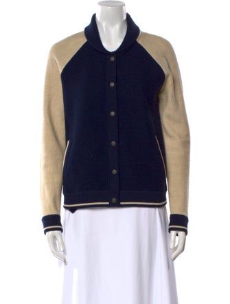 Rag & Bone Wool Colorblock Pattern Sweater