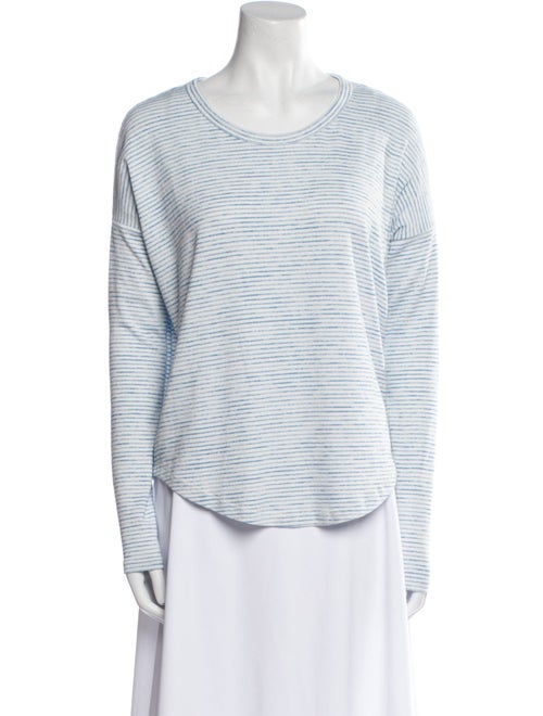 Rag & Bone Striped Scoop Neck Sweater