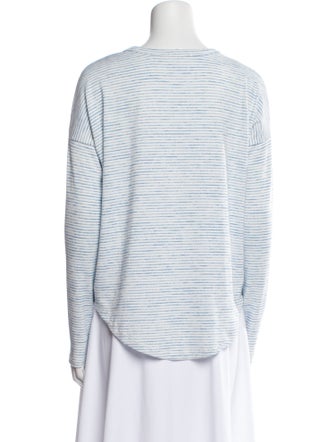 Rag & Bone Striped Scoop Neck Sweater