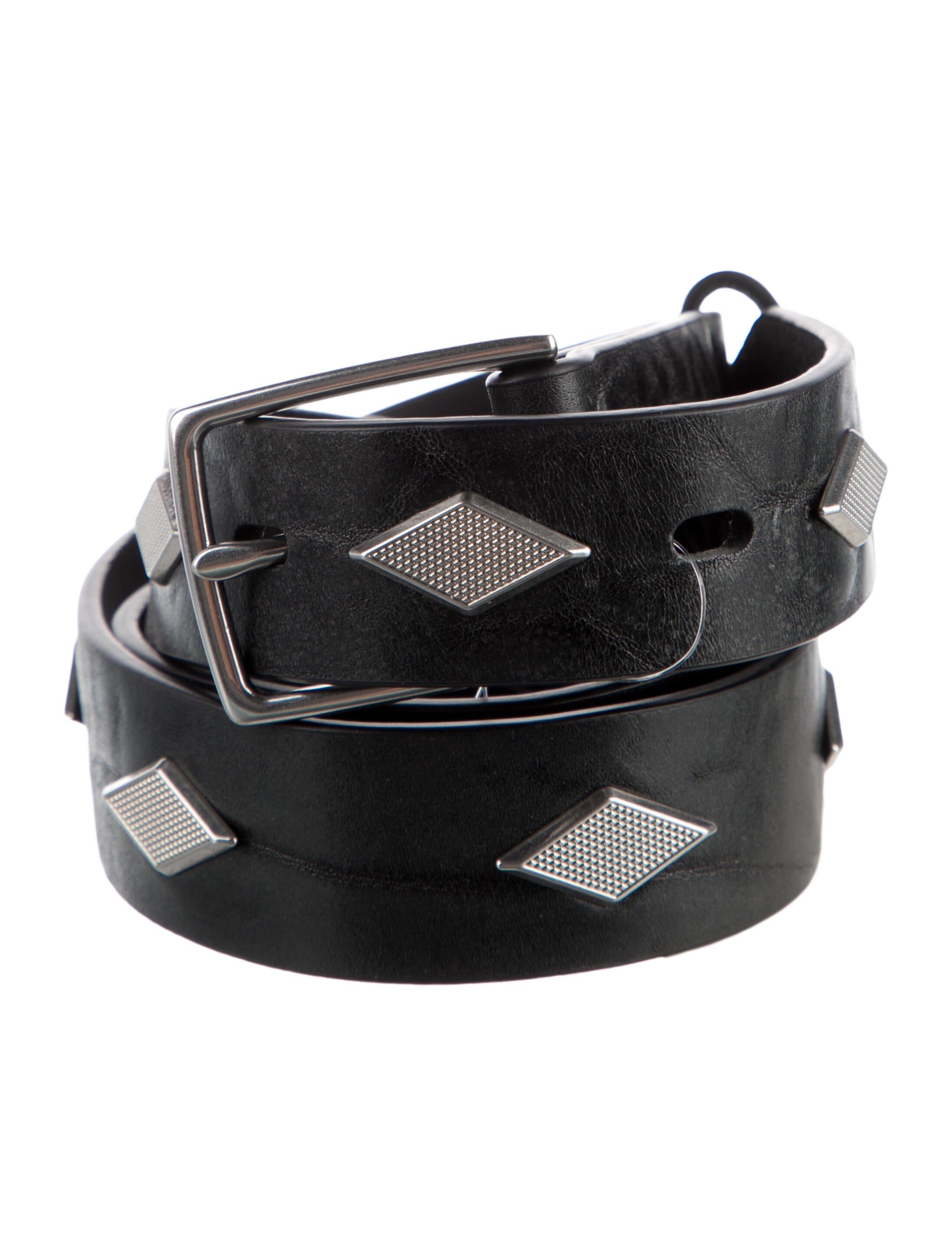 Rag & Bone Skinny Leather Belt