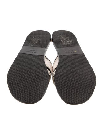 Rag & Bone Striped Slides