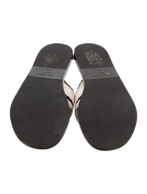 Rag & Bone Striped Slides