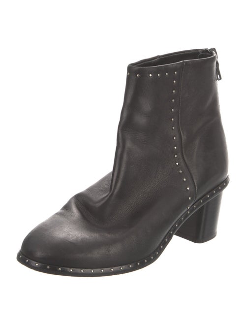 Rag & Bone Leather Studded Accents Boots