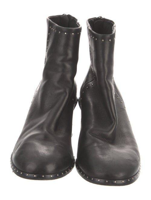 Rag & Bone Leather Studded Accents Boots