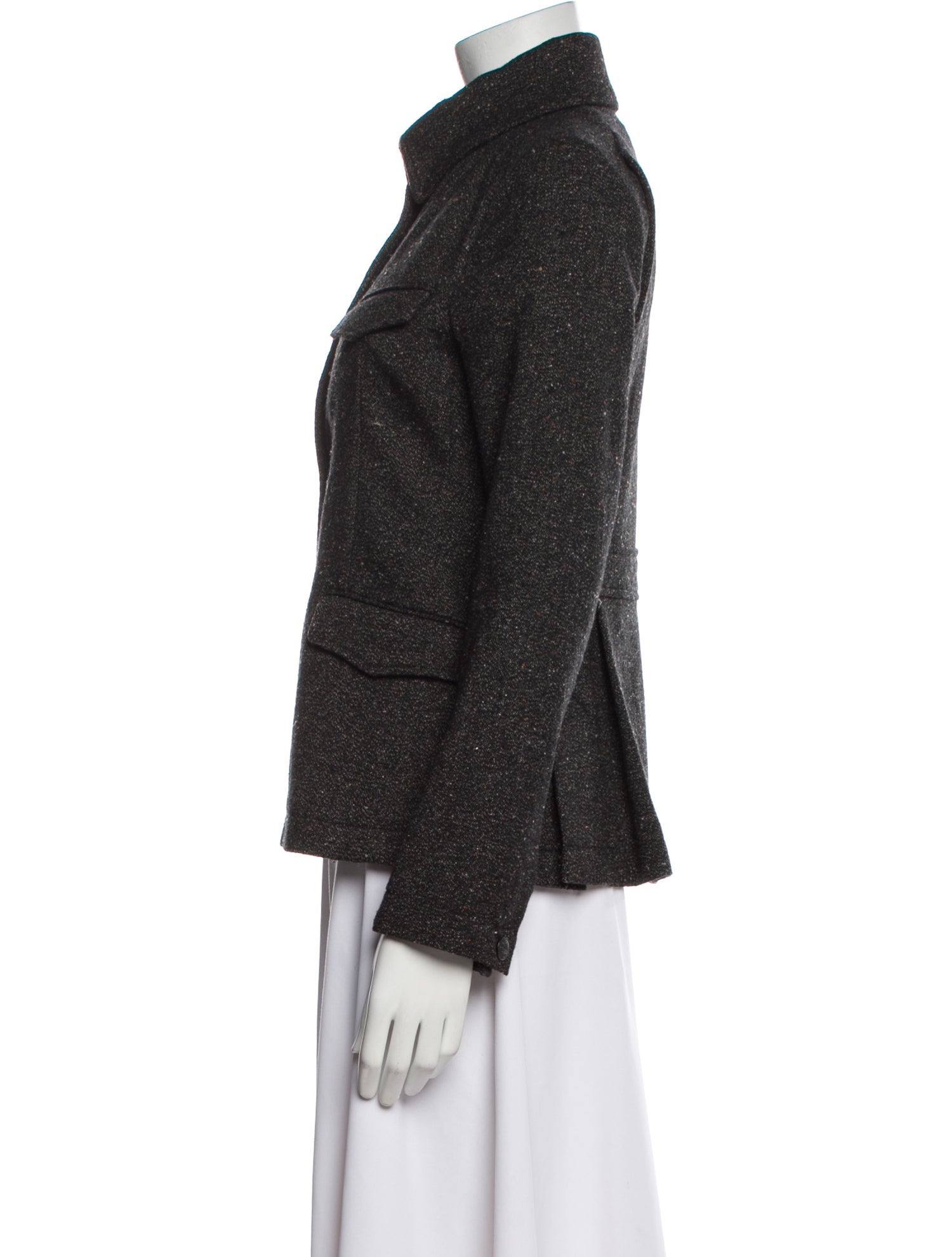 Rag & Bone Wool Tweed Pattern Blazer