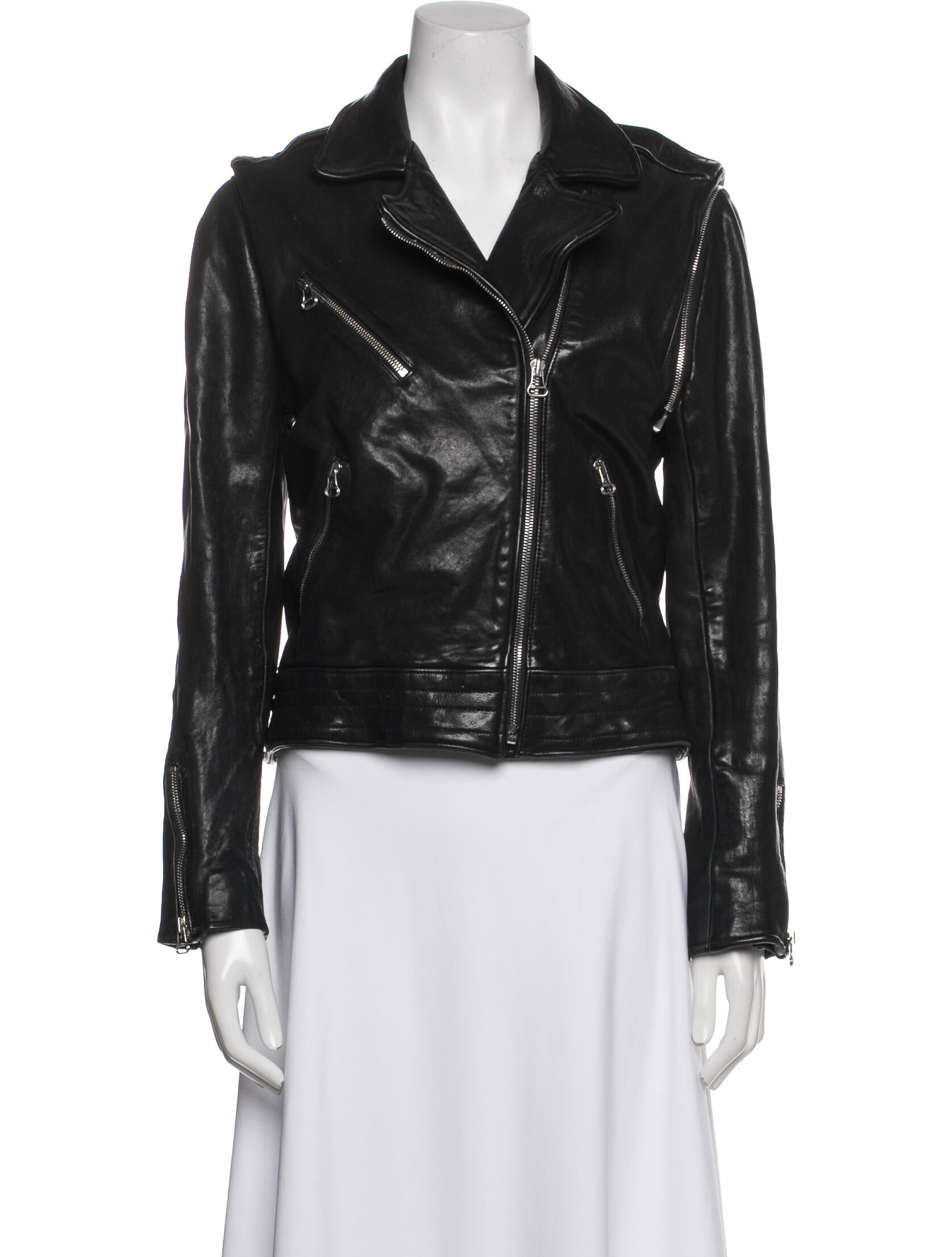 Rag & Bone Leather Biker Jacket