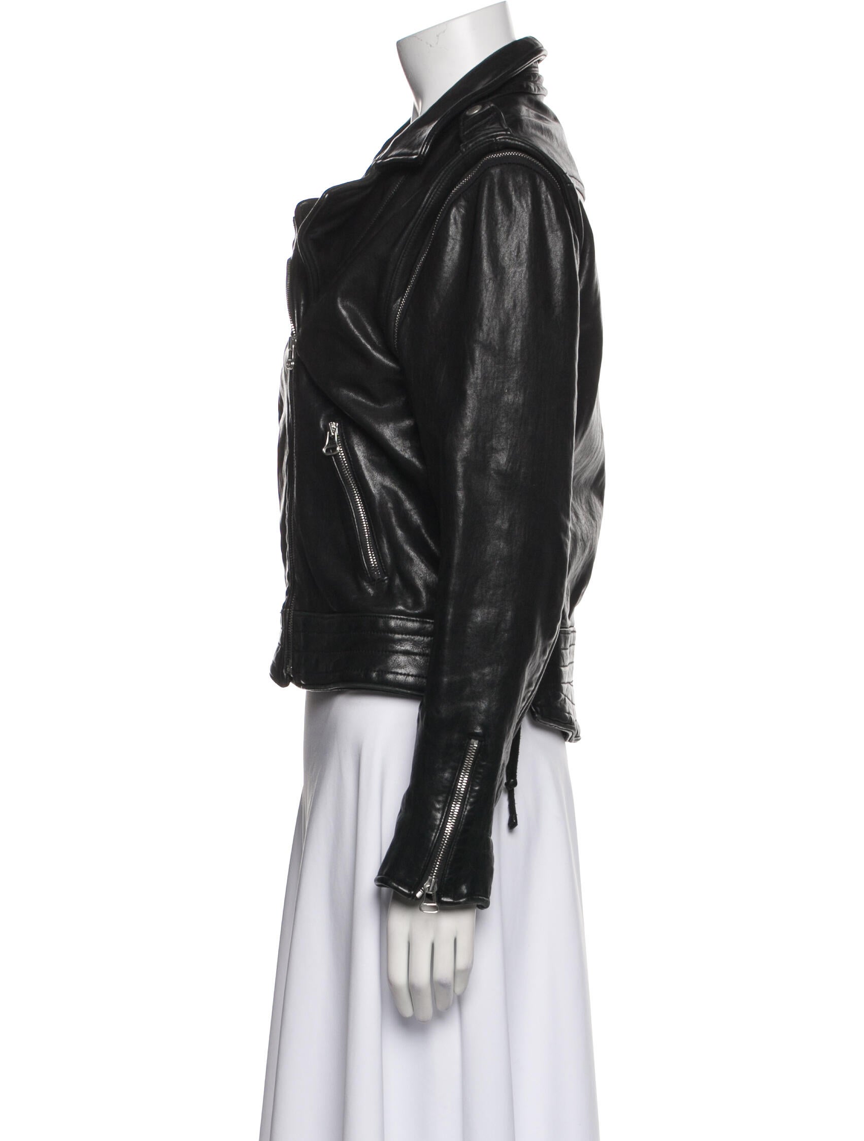 Rag & Bone Leather Biker Jacket