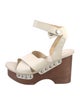 Rag & Bone Leather Colorblock Pattern Sandals