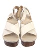 Rag & Bone Leather Colorblock Pattern Sandals
