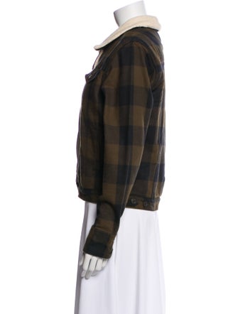 Rag & Bone Plaid Print Jacket