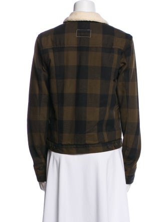Rag & Bone Plaid Print Jacket